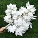 thumbnail image 3 of Una docena de hojas blancas artificiales boda Festival celebración Fondo camino Led flor hogar DIY flor decorativa Artificial Zhivalor OTTO-2027118, 3 of 5
