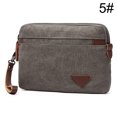 thumbnail image 2 of Mens Canvas Wristlet Bag Simple Large Capacity Wristlet Purse Card Holder Wallet, 2 of 10