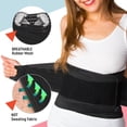 thumbnail image 4 of AVESTON Lumbar Brace Back Support Belt for Lower Back Pain Relief Women Men - Large Size, 4 of 11