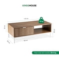 thumbnail image 4 of Cómoda Multiusos Organizador Minimalista Para Recámara Sala TV Mdf, 4 of 8