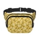 thumbnail image 1 of Fotbe Flower Cangurera Cuadrada con Estampado de Doble Capa, Bolsa de Cintura Ajustable Mini para Hombres y Mujeres, 1 of 9