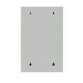 thumbnail image 5 of NavePoint 15.75 in Wall Mount Network Cabinet, 9U, Glass, Reversible, Gray, 5 of 6