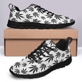 thumbnail image 4 of Marijuana Shoes for Men Women 420 Weed Running Sneakers Lightwieght Breathable Pot Leaf Tennis Shoes Black Size 7.5, 4 of 5