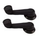 thumbnail image 1 of 2 manivelas para ventanilla de coche, manijas manuales, agarre cómodo, prácticas, fiables y duraderas, reemplazo directo de accesorios., 1 of 8