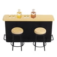 thumbnail image 1 of 1/12 Miniatura Bar pequeña sala Escritorio Taburete la Suministros De Cocina CUTICAT Muebles en miniatura de la casa de muñecas, 1 of 8
