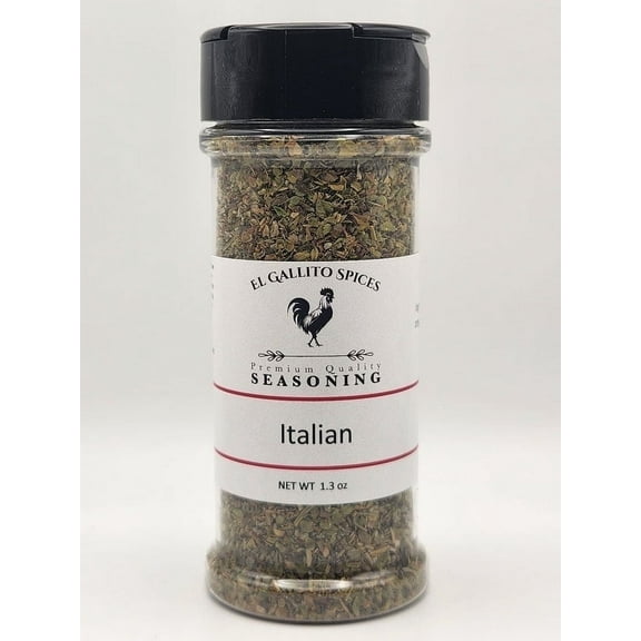 El Gallito Spices Premium Seasoning Blend Italian Seasoning, 1.3 oz Jar