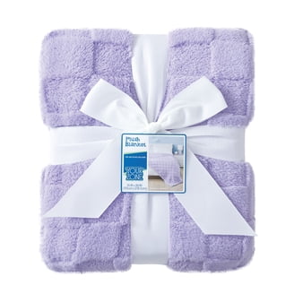 JML Soft Fleece Throw Blanket with Satin Trim, 50