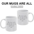 thumbnail image 3 of You Didn''T Give Me The Gift Of Life But Life Gave 11Oz- Coffee Mug, Birthday Gift Christmas Gift, Ceramic Glossy Mug Gift For Men & Women, 3 of 6