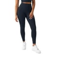 thumbnail image 6 of YITTY Active Women's UltraLuxe High-Waist Pocket Legging, Athleisure, 4-Way-Stretch, Deep Navy, S, Short | 25" Inseam, 6 of 8