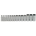 thumbnail image 2 of Wright Tool 355 3/8 Pouces Entraînement, Ensemble de Douilles Métriques Profondes 6mm - 19mm (14 Pcs), 2 of 3