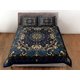 thumbnail image 3 of Mandala Juego de Funda Nórdica Bohemia Colcha Negra, Ropa de Cama de Dormitorio con Funda de Almohada, 3 of 4