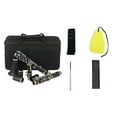 thumbnail image 4 of Graflsoa Bb Flat Clarinet with Black Bakelite Body, Silver Keys, and Accessories Including Case, Reed, and Cleaning Cloth, 4 of 7