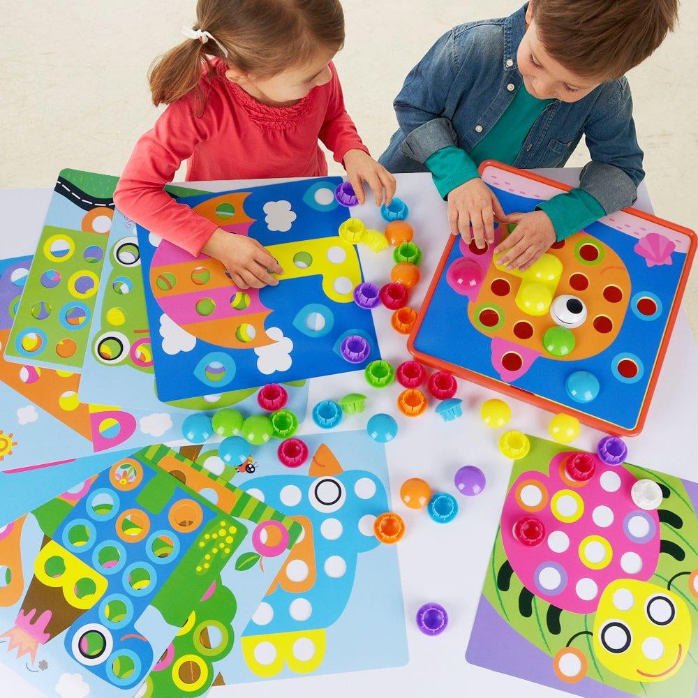 button art mosaic pegboard
