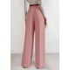 thumbnail image 4 of Pantalones PRETTYGARDEN 2025 Pierna Ancha Tiro Alto Rosa XL, 4 of 6