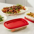 thumbnail image 6 of Rubbermaid EasyFindLids Meal Prep Containers, One Compartment, 5.5 Cup, 5 Pack, 6 of 6