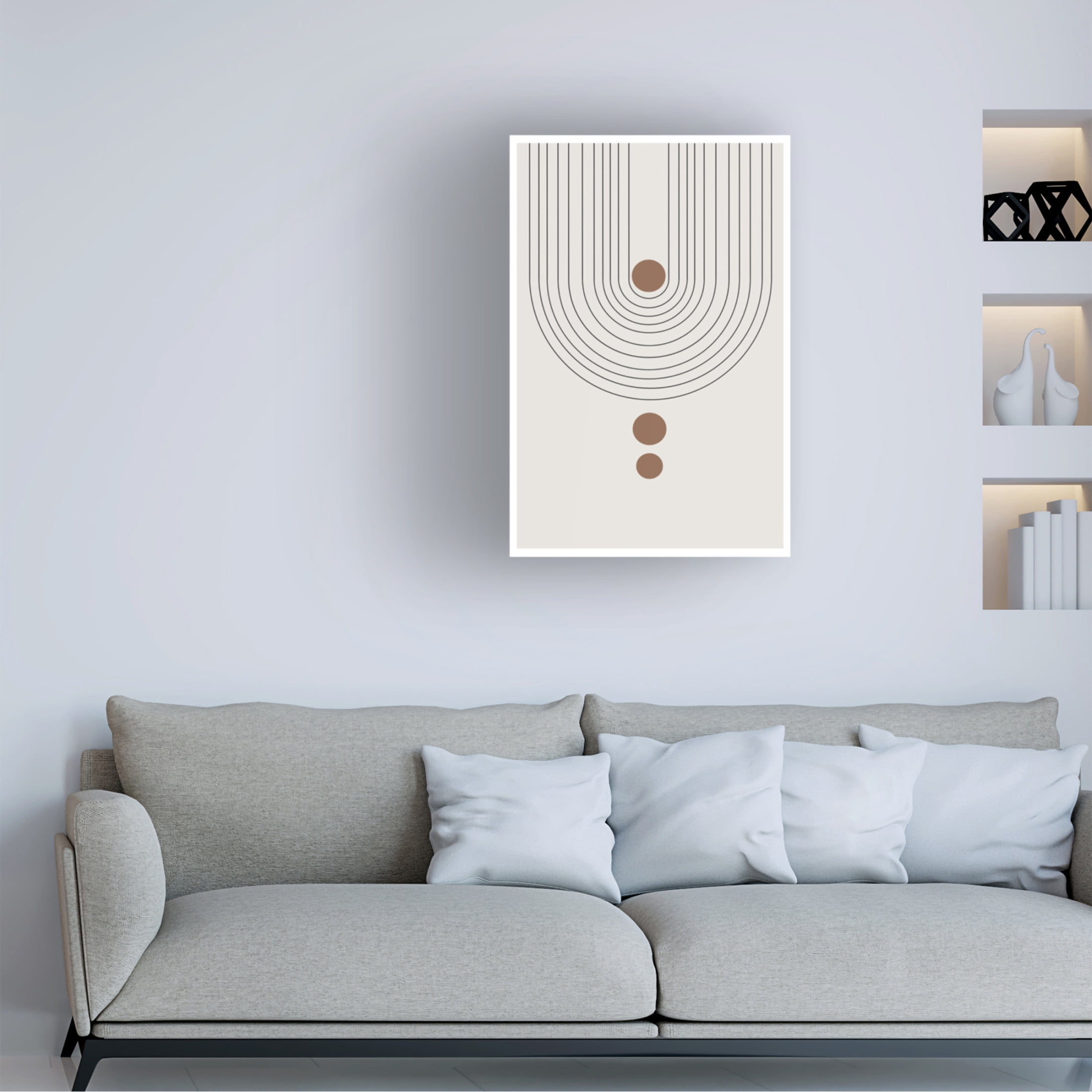 Trademark Fine Art THE MIUUS STUDIO Arch No2 Canvas Wall Art