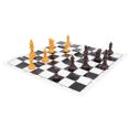 thumbnail image 3 of International Chess Pieces Board Set, Chess Set Compact With Storage Iron Box For Friends For Outdoor Gold Box,Red Box,Green Box, 3 of 8