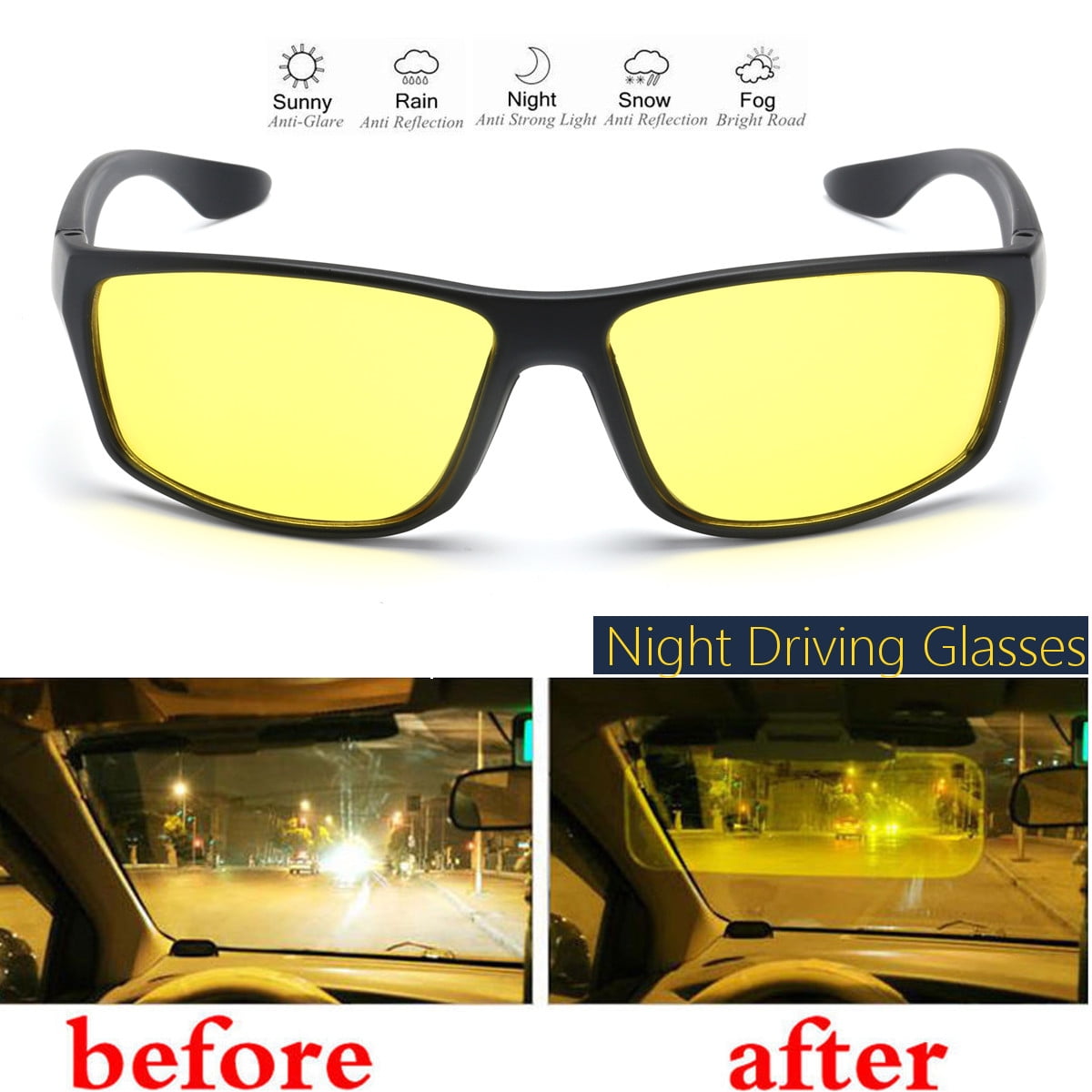 eyeglasses for night driving