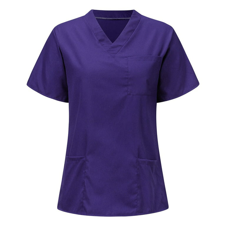 CLEARANCE - Nurse Scrubs - Purple