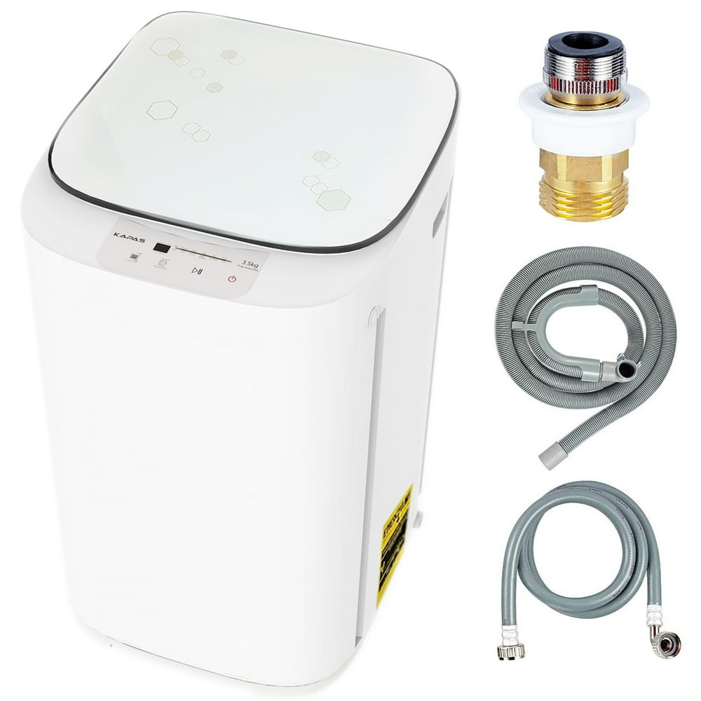 kapas kps35735h2 upgraded compact washing machine, fully automatic 2