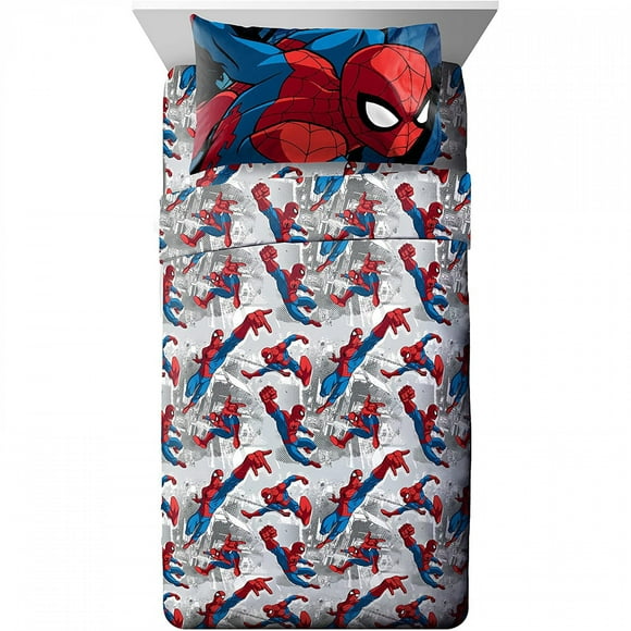 Ensemble de 3 Feuilles Marvel Spiderman Burst Simple