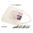 thumbnail image 2 of Bolso de Playa COOKOOKY Tejido para Mujer en Malla Beige, 2 of 7