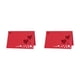 thumbnail image 1 of Billuyoard 50 paquete/lote personalizar decoraciones de con corazón hueco nombre lugar tarjetas boda nombre tarjetas rojo rojo 2Conjunto, 1 of 6