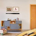 thumbnail image 3 of 1 Pair Acrylic Baseball Wall Mounted Holder Baseball Bat Display Softball Bats Rack Collection Brac Banmo, 3 of 5
