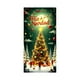 thumbnail image 2 of Christmas Door Curtain Santa Claus Polyester Fabric Decorative Cover for Holiday Party Wall and Door Hanging Festival Home Decor, 2 of 6