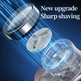 thumbnail image 4 of PATLOLLAV Electric Shaver Set for Men, Mini Detachable Shaver, Portable Rotary Razor, USB Electric Razor Type-C Rechargeable for Camping Birthday Father's Day, 4 of 5