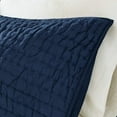 thumbnail image 4 of Madison Park Signature Serene Cotton 3 Piece Coverlet Sets (King/Cal King 110x96, Blue), 4 of 5