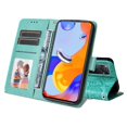 thumbnail image 2 of Funda tipo cartera GANGXUN para Xiaomi Redmi Note 12 Pro 4G , diseño girasol, cuero PU, soporte, cierre magnético, tarjetero, 2 of 5