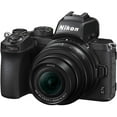 thumbnail image 2 of Nikon Z50 Mirrorless Digital Camera 20.9MP W/Nikkor Z 16-50mm Lens + Shot-Gun Microphone + LED Always on Light+ 64GB Extreme Speed Card, Gripod, Case, and More 26pc Video Bundle, 2 of 8
