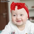 thumbnail image 5 of Unique Bargains Bow Fashion Cute Cotton Headband Hair Band 6.3 Inch Red, 5 of 7