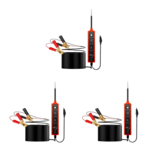 relayinert Professional Car Electrical Circuit Tester Power Probe Diagnostic Tool Test Device 6-24V and Accurate Type1 3PCS