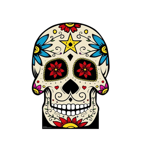 Advanced Graphics Day of the Dead Skull Standup