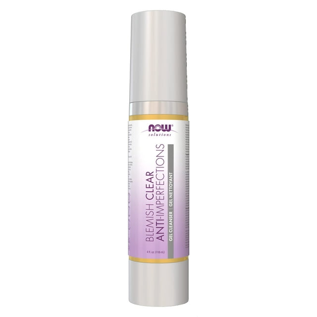 Gel transparente para imperfecciones Cleanser NOW Solutions, 120 ml