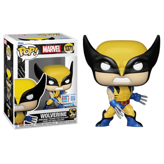 Collectible Funko POP! Marvel 50 Years - Wolverine (2025 NYCC/Shared)(1000 PCS) #1371