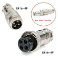 thumbnail image 1 of Aviation Plug Connector Parts Plug Replacement Silver Socket 2/3/4/5/6/7/8Pin, 1 of 6