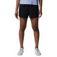 thumbnail image 7 of Women's Trek Mid-Rise French Terry Shorts Black/White Stacked XL, 7 of 7