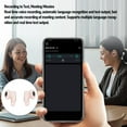 thumbnail image 3 of Ai Language Translator Earbuds, 164+ Languages Online Translate, Fingerprint Control, Bt 5.3, Stereo, Ai Dialogue Mode, With App, for Muisc, Calls, for Traveling, Learning, 3 of 7