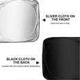 thumbnail image 4 of Car Windscreen Sun Shade,Front Windshield Sunshade,Foldable Cover Visor Sunshades, 4 of 4
