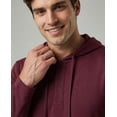 thumbnail image 4 of Real Essentials 3 Pack: Men's Cotton Henley Pullover Hoodie Casual Workout Comfort Long Sleeve Hooded Sweatshirt Big & Tall, 4 of 6