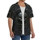 thumbnail image 2 of Fotbe Ornate Dark Skull Book Camisa Estampada de Manga Corta para Hombre, Casual de Verano, Estilo Playero, Sin Arrugas-X-Large, 2 of 5