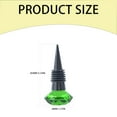 thumbnail image 3 of Qiangzon Wine Stoppers for Wine Bottles Opolski Crystal Diamond Wine Bottle Stopper - Elegant Metal And Silicone Leakproof Reusable Cork Plug for Parties, Gifts, And Bar Use, Adds Fashion Flair, 3 of 9