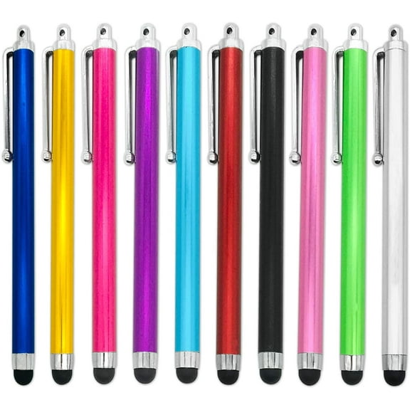 10 Pack Stylus Pen Set, Universal Touch Screen Capacitive Styli Compatible with iPad iPhone 6 6s 7 7s 8 Plus Kindle Samsung Note S5 S6 S7 Edge S8 Plus Tablet Digital