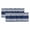 Blue, White, Navy, variant on 2 Pack Valances for Windows, Farmhouse Grey Window Valances for Living Room/Bedroom/Bathroom, Farmhouse Gray Line Striped Light Filtering Kitchen Curtain Valance Window Treatment 42"W x12" L