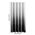 thumbnail image 3 of Kchsji Gradient Digital Printed Shower Curtain – Waterproof Polyester Bathroom Curtain, 70.87" x 70.87", Fast-Drying, Stylish Gradient Design, Easy to Clean for Bathroom or Shower Area Use, 3 of 7