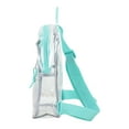 thumbnail image 6 of Eastsport Unisex Clear Mini Backpack, Turquoise, 6 of 6