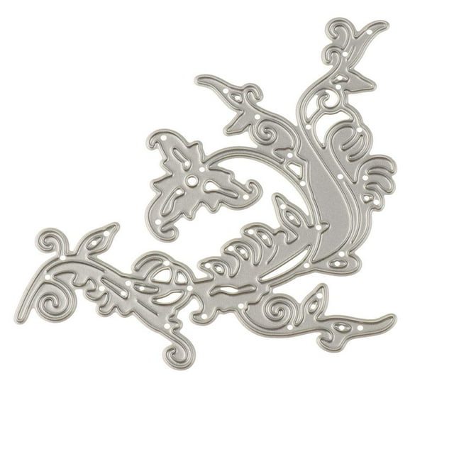 Troqueles de Corte de Metal para álbum de Recortes en Relieve, Tarjeta de Papel, Artesanía, Regalo de Bricolaje Baoblaze Plantillas de troqueles de corte de metal